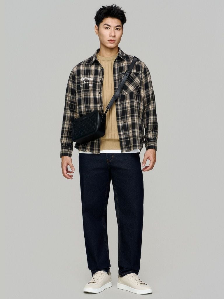 Áo Sơ Mi Nam Caro Flannel Mississippi Form Regular