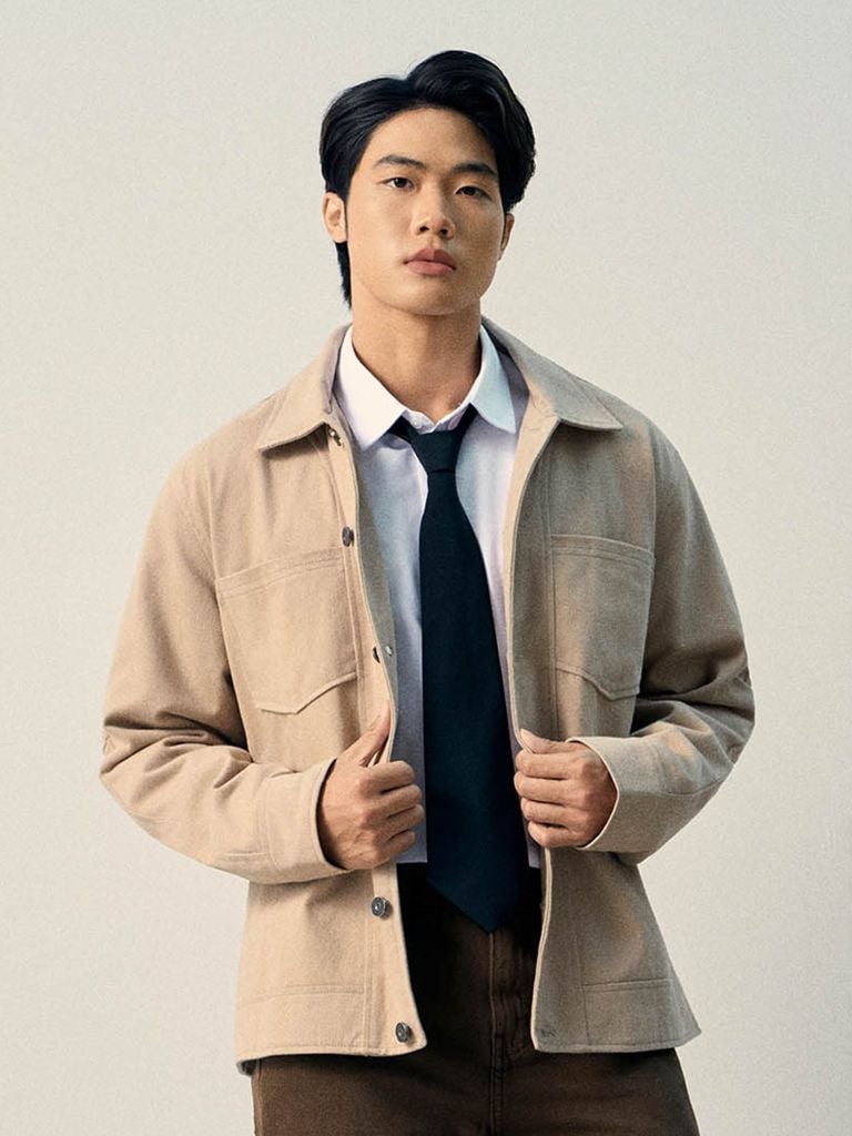 Áo Khoác Kaki Nam Core Gear Form Regular