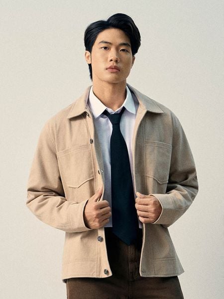 Áo Khoác Kaki Nam Core Gear Form Regular