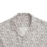 Áo Sơmi Cuban Linen ID Monogram Pattern Form Relaxed