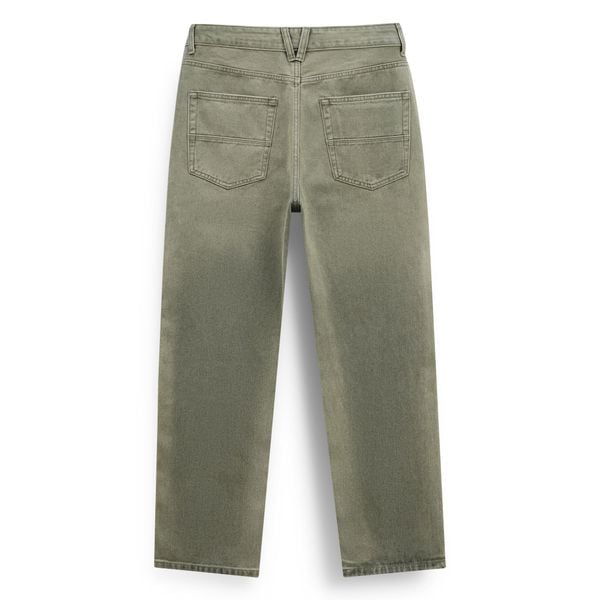 Quần Jean Nam Moss Sage Tint Wash Form Baggy