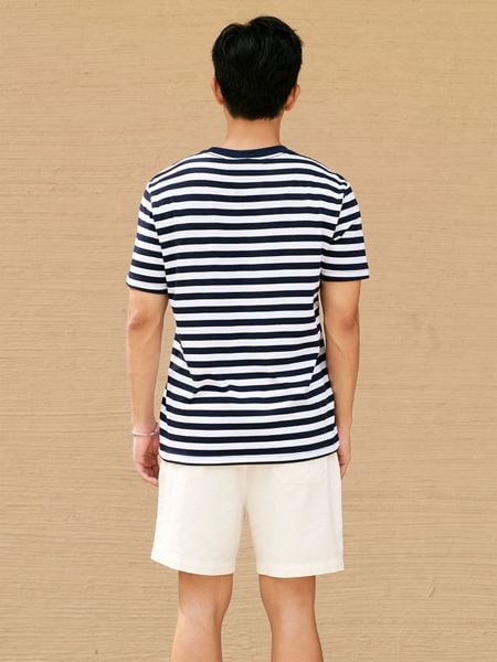 Áo Thun Nam Riviera Stripe Form Regular