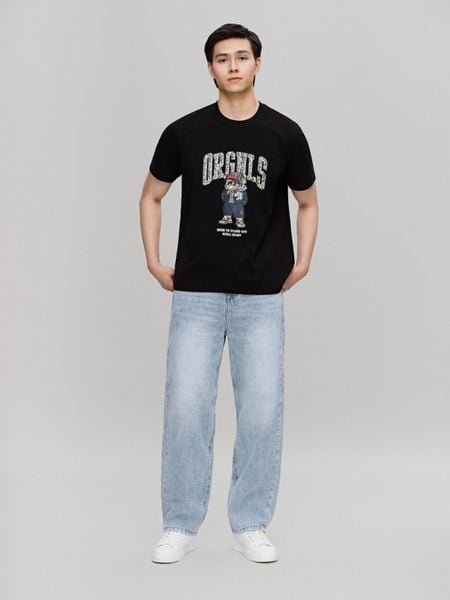 Áo Thun Nam Hoạ Tiết Orgnls G-Bear Form Regular