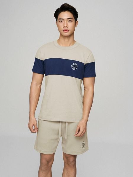 Set Đồ Ngắn Nam Embroidery IO Form regular