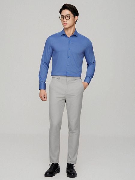 Áo Sơ Mi Nam Tay Dài Aether Weave Form Slim