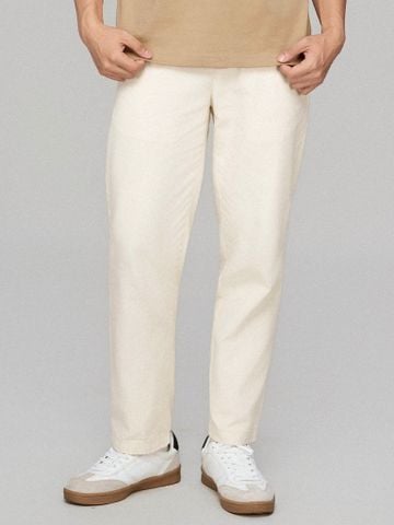 Quần Kaki Nam Classic Fit Sideband Form Straight