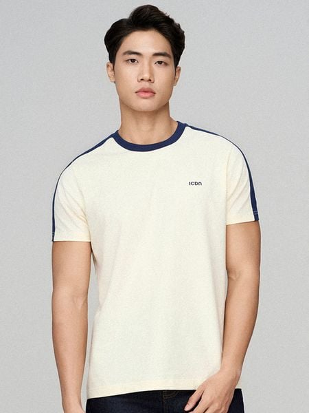 Áo Thun Nam Shoulder Line Form Slim