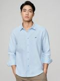 Áo Sơ Mi Oxford Nam Tay Dài ID Embroidery Shirt Form Regular