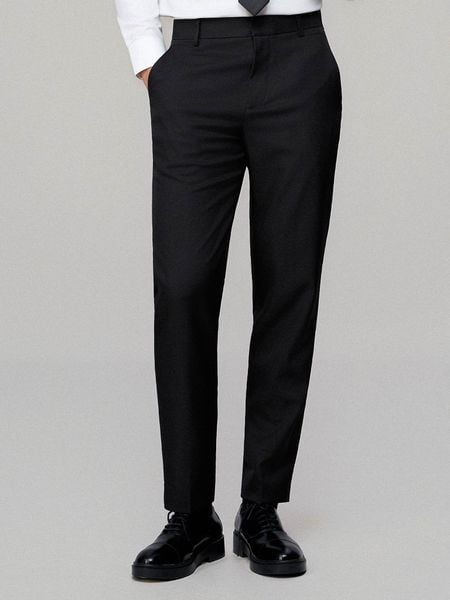 Quần Tây Nam Ống Suông Co Giãn Basic Form Straight