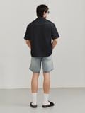 Áo Sơ Mi Nam Denim Cuban EST-19 Form Boxy
