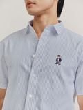 Áo Sơ Mi Nam Oxford Tay Ngắn Cool Bear Form Boxy