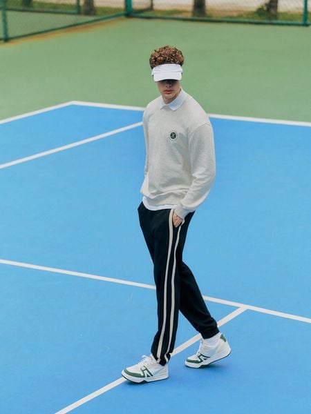 Áo Sweatshirt Nam Track Life Nỉ Form Regular