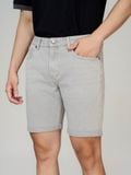 Quần Short Denim Nam Basic 5-pocket Ripped Wash Form Slim-fit
