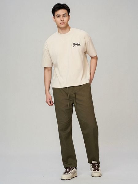 Quần Kaki Nam Wash ID Form Straight