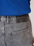 Quần Jean Nam Grey Form Baggy