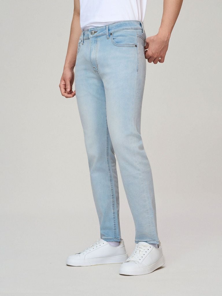 Quần Jean Nam Siêu Mát Ống Ôm ProCOOL Bright Sky Blue Form Slim