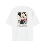 Áo Thun Nam Tay Ngắn In Hình Disney Mickey Form Boxy