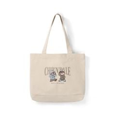 Túi Tote Nam Canvas Disney Cheer Up