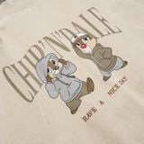 Áo Thun Nam Hoạ Tiết Disney Chip'N'Dale Form Regular
