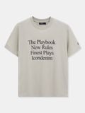 Áo Thun Nam The Playbook Cotton Form Regular