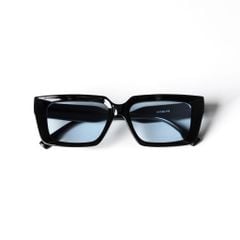 Mắt Kính Nam Gọng Vuông Bản To Đen Trong Suốt