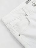 Quần Jean Nam Cotton Offwhite Form Baggy