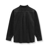 Áo Khoác Sơ Mi Nam Tay Dài Denim Dark Grey Form Regular