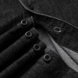 Áo Khoác Sơ Mi Nam Tay Dài Denim Dark Grey Form Regular