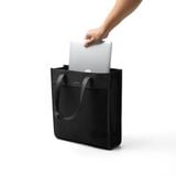 Túi Xách Nam Monolith Phối Da Form Đứng Tối Giản