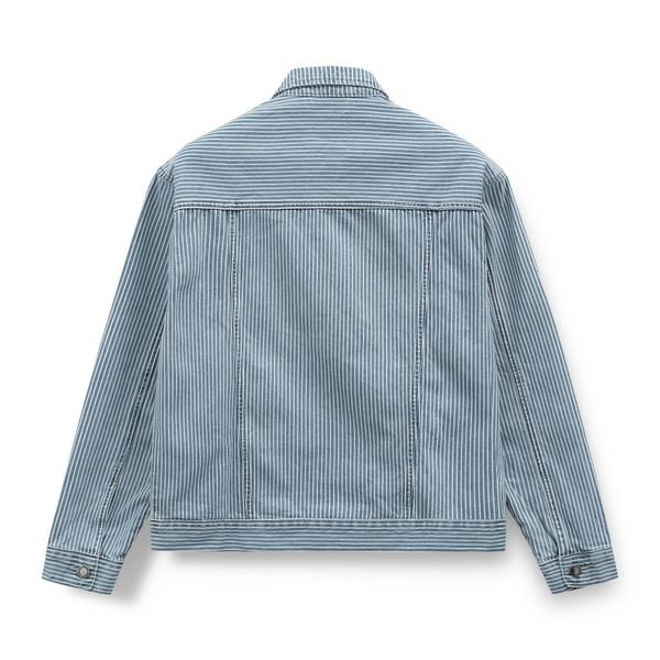 Áo Khoác Nam Denim Stripe Trucker Form Regular