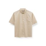 Áo Sơ Mi Nam Tay Ngắn Sleek Split Shirt Form Super Boxy