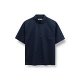 Áo Sơ Mi Nam Tay Ngắn Sleek Split Shirt Form Super Boxy
