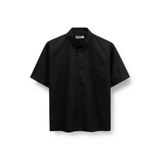 Áo Sơ Mi Nam Tay Ngắn Sleek Split Shirt Form Super Boxy