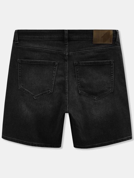 Quần Short Jean Nam Dark Grey Form Regular