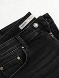 Quần Short Jean Nam Dark Grey Form Regular