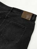 Quần Short Jean Nam Dark Grey Form Regular