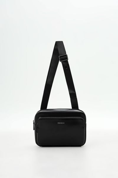 Túi Nam Đeo Chéo Minimalist PU Multi-Pocket