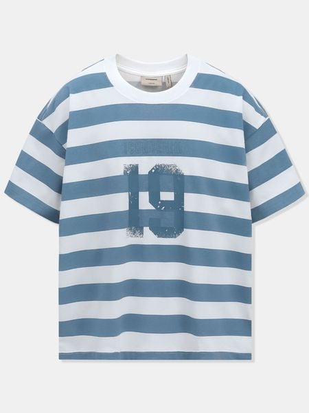 Áo Thun Nam Blue Horizon Form Oversize