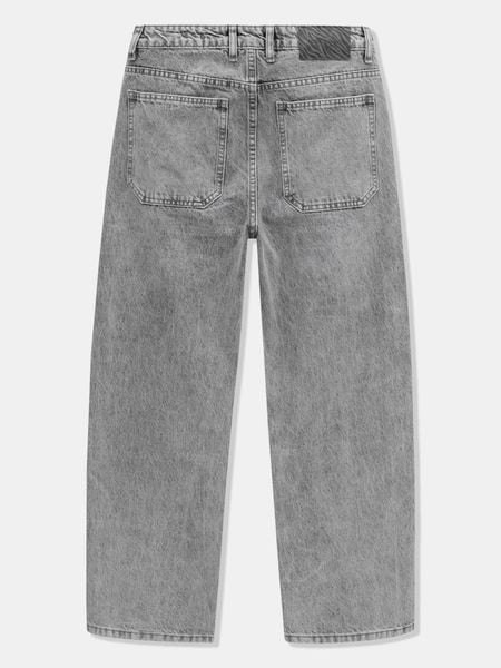 Quần Jean Nam Grey Form Baggy