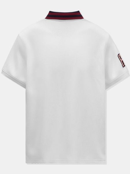 Áo Polo Nam Hoạ Tiết Heroic Form Regular