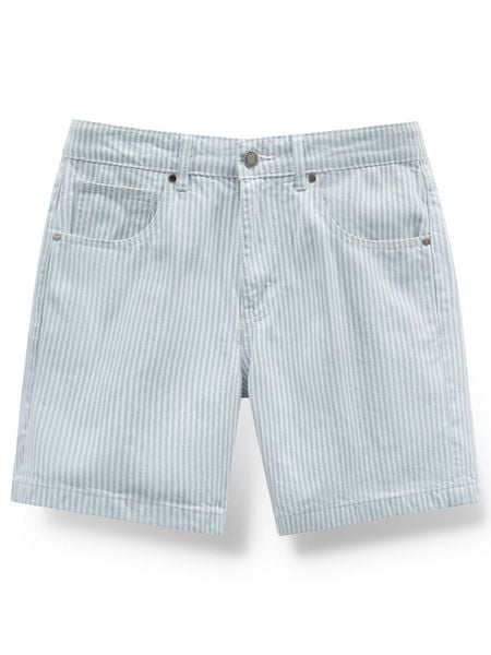Quần Short Nam Denim Sọc Thêu Họa Tiết Sundaze Rush Form Regular