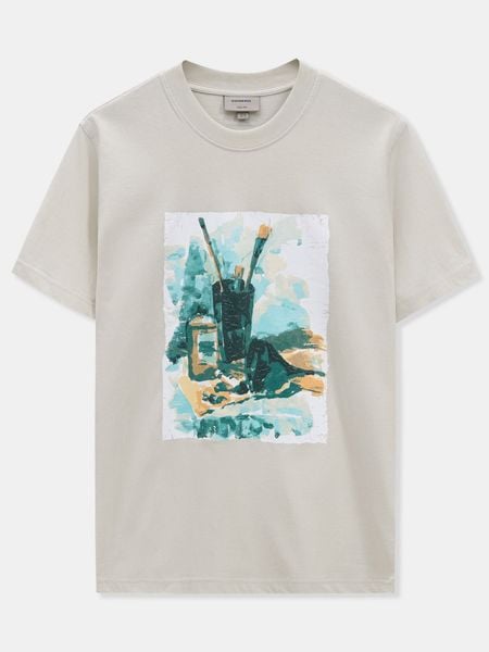 Áo Thun Nam Hoạ Tiết Painting Form Regular