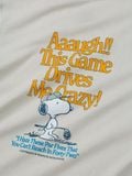 Áo Thun Nam Peanuts Snoopy Golf Tee Over Cream Form Regular