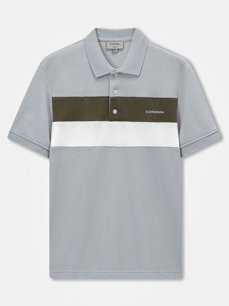 Áo Polo Nam Arctic Stripe Form Regular