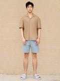 Áo Sơ Mi Nam Tay Ngắn Cuban Riviera Knit Form Relaxed