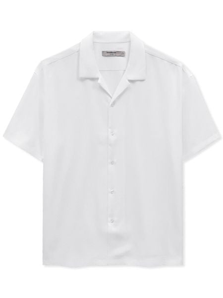 Áo Sơ Mi Nam Tay Ngắn Cuban Floral Linen Shirt For Summer Form Relaxed