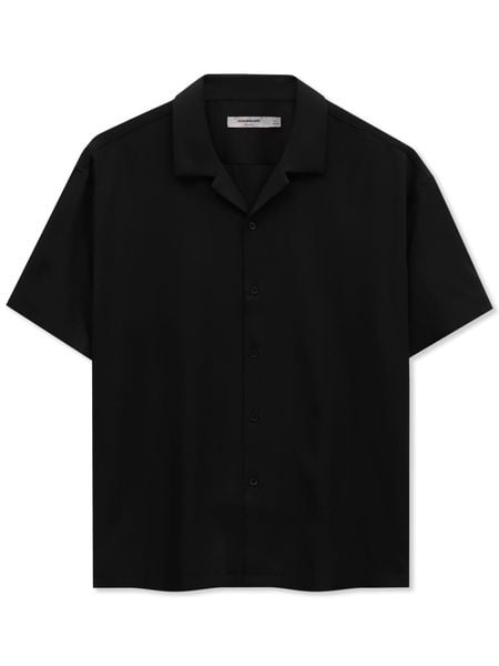 Áo Sơ Mi Nam Tay Ngắn Cuban Floral Linen Shirt For Summer Form Relaxed