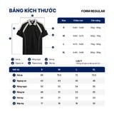 Áo Polo Nam Tay Ngắn Raglan Stride Thể Thao Form Regular
