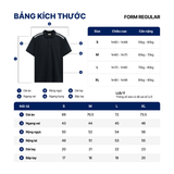 Áo Polo Nam Hoạ Tiết Shoulder Line Form Regular