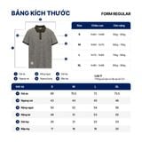 Áo Polo Nam Hoạ Tiết Braided Stripes Form Regular
